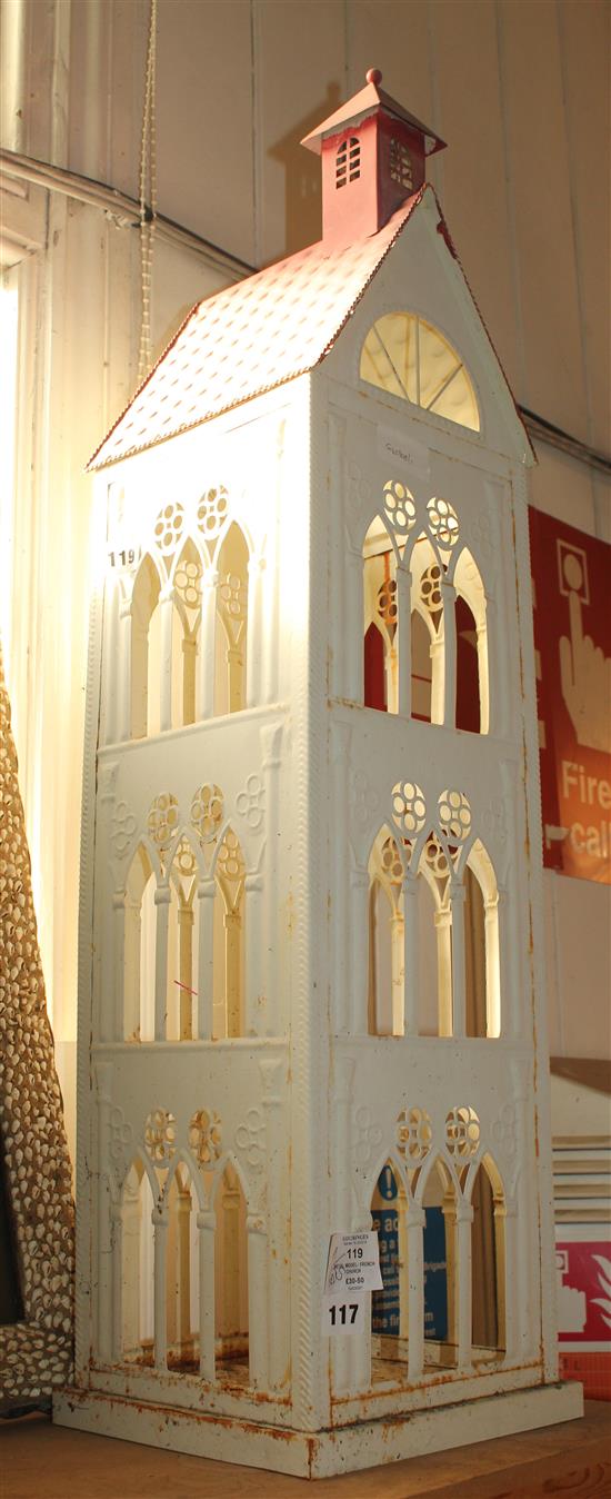 Metal model - French church(-)